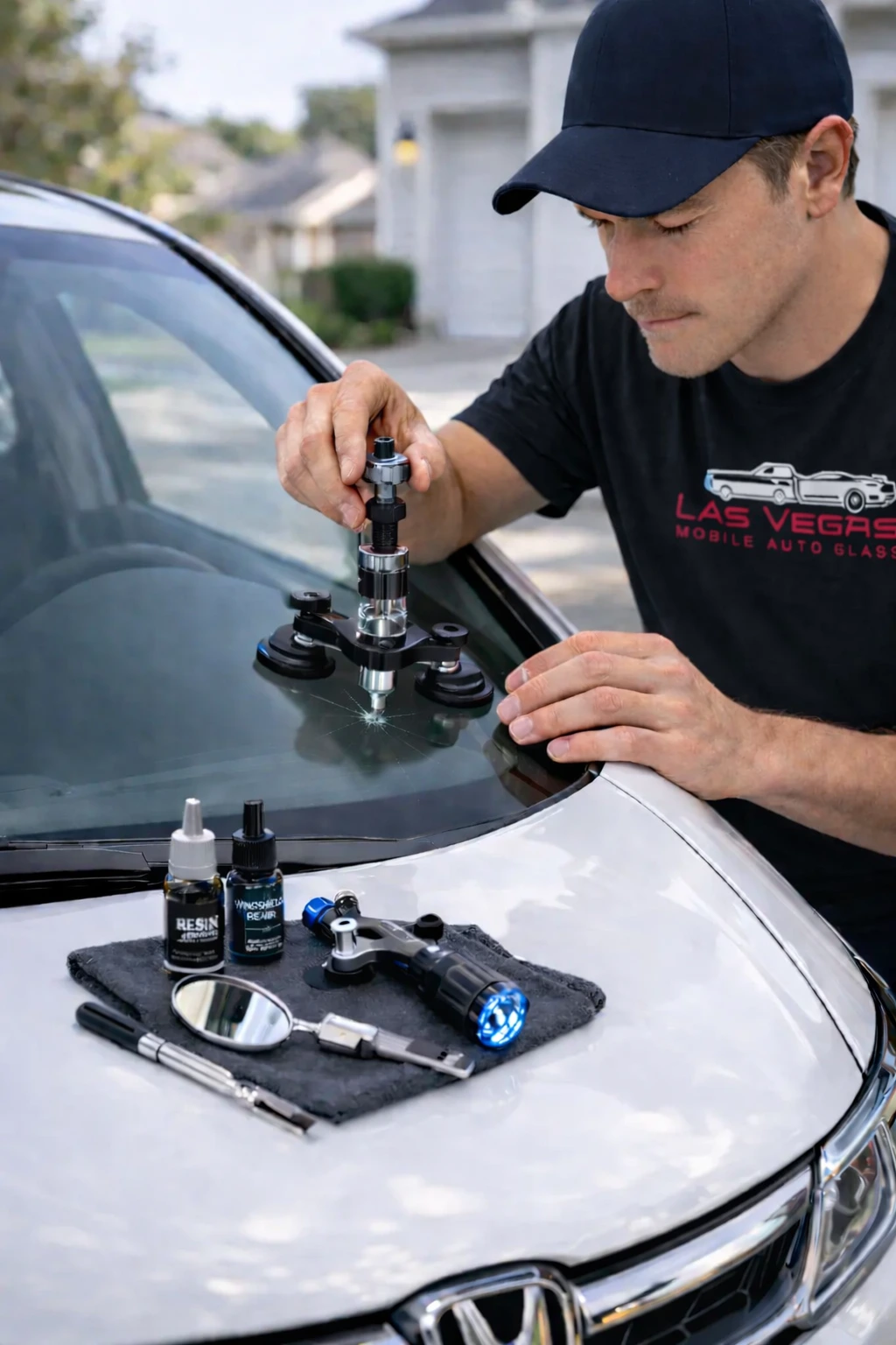 Chip Control Auto Glass Windshield Chip Repair | Mobile Service | Las Vegas Mobile Auto Glass
